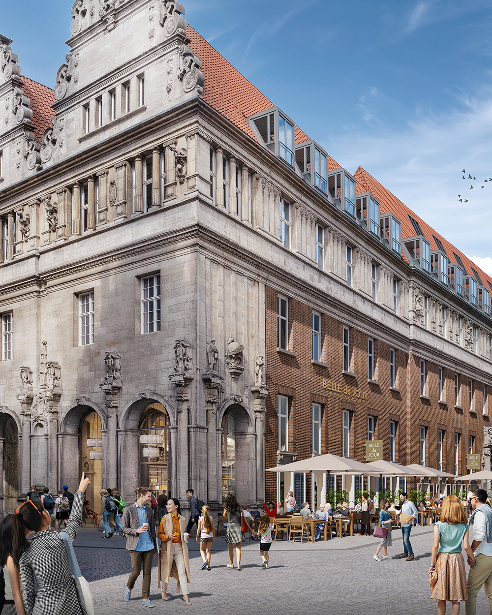 Balgequartier - Kontorhaus am Markt